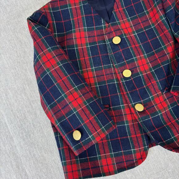 VINTAGE Lord and Taylor, Tartan Plaid, size 2 - Picture 4 of 7